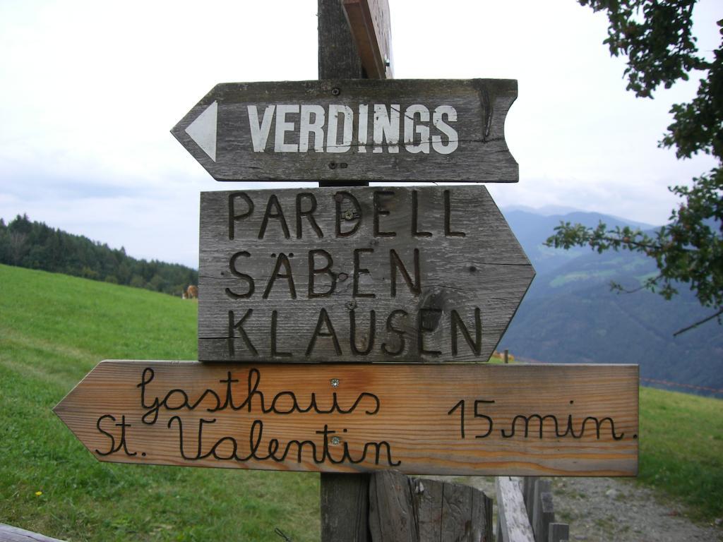 Gasthaus St. Valentin Chiusa Kültér fotó